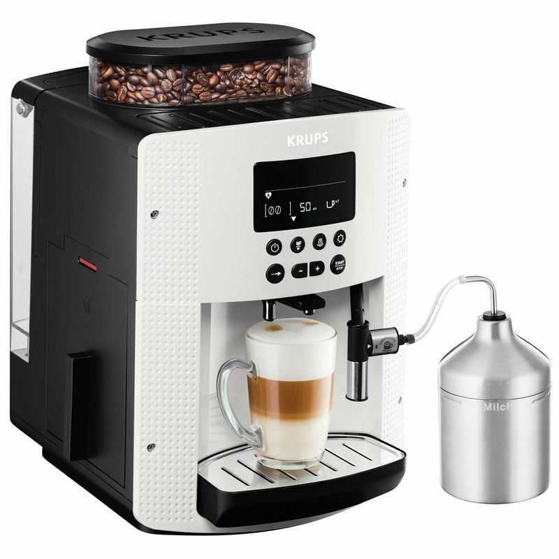 Kaffemaskine / espresso automatisk Krups EA 8161 Hvid 1450 W 15 bar 1,8 L