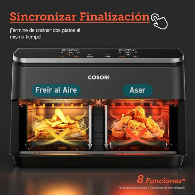 Airfryer Cosori Dual Basket 8.5 Chef Edition Sort 8,5 L