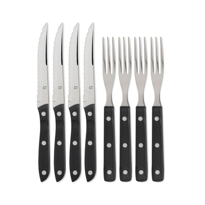 Se Gense Gense Old Farmer Black grillbestik, 8 dele 4+4 sort ❤ Stort online udvalg i Gense ❤ Meget billig fragt og hurtig levering: 1 - 2 hverdage - Varenummer: NDN-18922-01 og barcode / Ean: '7319011073327 på lager - Udsalg på Home & Garden - Kitchen & Dining - Tableware - Flatware - Table Knives Spar op til 65% - Over 785 kendte brands på udsalg