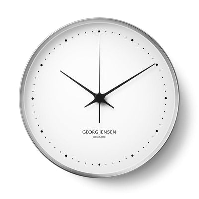 Se Georg Jensen Koppel vægur hvid-rustfrit stål Ø 30 cm ❤ Stort online udvalg i Georg Jensen ❤ Meget billig fragt og hurtig levering: 1 - 2 hverdage - Varenummer: NDN-25787-04 og barcode / Ean: '5705145026896 på lager - Udsalg på Home & Garden - Decor - Clocks - Wall Clocks Spar op til 66% - Over 1334 design mærker på udsalg