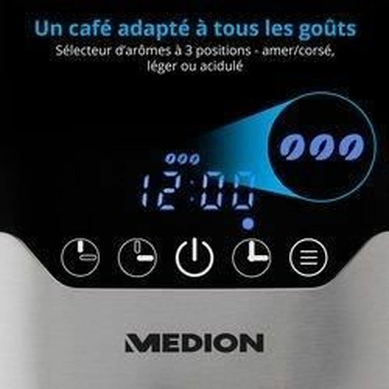 Drip Coffee Machine Medion 900 W 1,2 L