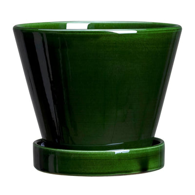 Se Bergs Potter Julie krukke glaseret Ø13 cm Green emerald ✔ Kæmpe udvalg i Bergs Potter ✔ Hurtig levering: 1 - 2 Hverdage samt billig fragt - Varenummer: KTT-41596-01 og barcode / Ean: '842142108318 på lager - Udsalg på Indretning - Dekoration - Krukker Spar op til 63% - Over 1112 kendte brands på udsalg