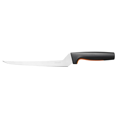 Se Fiskars Functional Form fileteringskniv 22 cm ✔ Kæmpe udvalg i Fiskars ✔ Hurtig levering: 1 - 2 Hverdage samt billig fragt - Varenummer: KTT-47496-01 og barcode / Ean: '6424002012856 på lager - Udsalg på Køkken & madlavning - Køkkenknive & Knivtilbehør - Filetknive Spar op til 55% - Over 1334 design brands på udsalg
