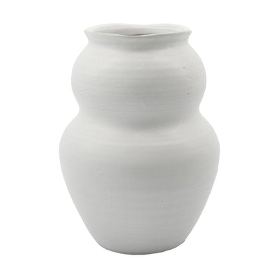 Se House Doctor Juno vase 22 cm Hvid ✔ Kæmpe udvalg i House Doctor ✔ Hurtig levering: 1 - 2 Hverdage samt billig fragt - Varenummer: KTT-500237-01 og barcode / Ean: '5707644783485 på lager - Udsalg på Indretning - Dekoration - Vaser Spar op til 56% - Over 1354 design brands på udsalg