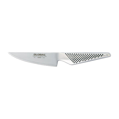 Se Global Global GS-1 køkkenkniv 11 cm Rustfrit stål ✔ Kæmpe udvalg i Global ✔ Hurtig levering: 1 - 2 Hverdage samt billig fragt - Varenummer: KTT-511378-01 og barcode / Ean: '4943691701480 på lager - Udsalg på Køkken & madlavning - Køkkenknive & Knivtilbehør - Øvrige knive Spar op til 53% - Over 1334 design mærker på udsalg