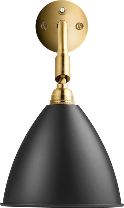 Se Gubi BL7 Wall Lamp 16 all Brass Parts/charcoal Black Shade Str Ø16 - Væglamper ❤ Stort online udvalg i Gubi ❤ Meget billig fragt og hurtig levering: 1 - 2 hverdage - Varenummer: MGS-S00317123 og barcode / Ean: 5710902694805 på lager - Udsalg på Bolig - Lamper - Væglamper Spar op til 63% - Over 1334 design mærker på udsalg