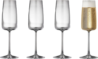 Se Lyngby Glas Champagneglas Zero 30 cl 4 stk. Str H:23,5 cm - Champagneglas Glas ❤ Stort online udvalg i Lyngby Glas ❤ Meget billig fragt og hurtig levering: 1 - 2 hverdage - Varenummer: MGS-S00557630 og barcode / Ean: 5722000122685 på lager - Udsalg på Bolig - Borddækning - Glas - Champagneglas Spar op til 54% - Over 1354 kendte brands på udsalg