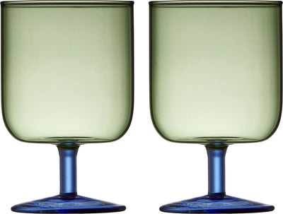 Se Lyngby Glas Vinglas Torino 30 cl 2 stk. Grøn/blå Str L:7.5cm B:7.5cm H:12cm - Drinksglas ❤ Stort online udvalg i Lyngby Glas ❤ Meget billig fragt og hurtig levering: 1 - 2 hverdage - Varenummer: MGS-S12588204 og barcode / Ean: 5722000302049 på lager - Udsalg på Bolig - Borddækning - Glas - Drinksglas Spar op til 59% - Over 1354 kendte mærker på udsalg
