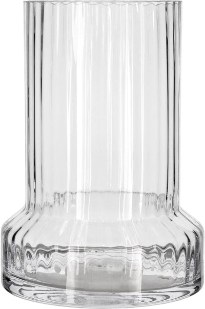Se Villa Collection Vase med Riller Hvils D21 x 29 cm Klar Glas Str L:21cm B:21cm H:29cm - Vaser Glas ❤ Stort online udvalg i Villa Collection ❤ Meget billig fragt og hurtig levering: 1 - 2 hverdage - Varenummer: MGS-S12588347 og barcode / Ean: 5722000312772 på lager - Udsalg på Bolig - Interiør - Vaser & urtepotteskjulere - Vaser Spar op til 55% - Over 1124 kendte brands på udsalg