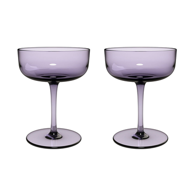 Se Villeroy & Boch Like champagneglas coupe 10 cl 2-pak Lavender ✔ Kæmpe udvalg i Villeroy & Boch ✔ Hurtig levering: 1 - 2 Hverdage samt billig fragt - Varenummer: KTT-582615-01 og barcode / Ean: '4003686431560 på lager - Udsalg på Servering - Glas - Champagneglas Spar op til 66% - Over 1150 kendte brands på udsalg