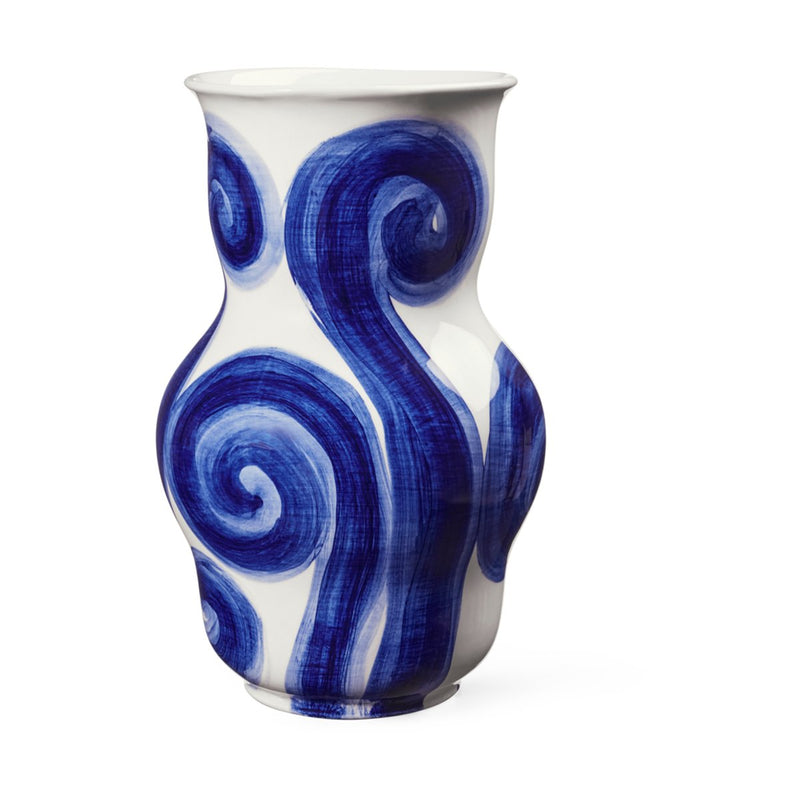 Se Kähler Tulle vase 22,5 cm Blå ✔ Kæmpe udvalg i Kähler ✔ Hurtig levering: 1 - 2 Hverdage samt billig fragt - Varenummer: KTT-584302-01 og barcode / Ean: &