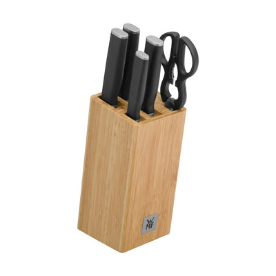 Se WMF Kineo knivblok med 4 knive og saks Rustfrit stål ✔ Kæmpe udvalg i WMF ✔ Hurtig levering: 1 - 2 Hverdage samt billig fragt - Varenummer: KTT-588136-01 og barcode / Ean: '4000530738516 på lager - Udsalg på Køkken & madlavning - Køkkenknive & Knivtilbehør - Knivsæt Spar op til 63% - Over 1334 design brands på udsalg