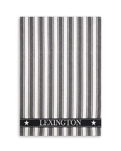 Se Lexington Icons Striped køkkenhåndklæde Waffle 50x70 cm Sort-hvid ✔ Kæmpe udvalg i Lexington ✔ Hurtig levering: 1 - 2 Hverdage samt billig fragt - Varenummer: KTT-605311-01 og barcode / Ean: '7321301559428 på lager - Udsalg på Køkken & madlavning - Køkkentekstiler - Viskestykker Spar op til 51% - Over 857 kendte brands på udsalg