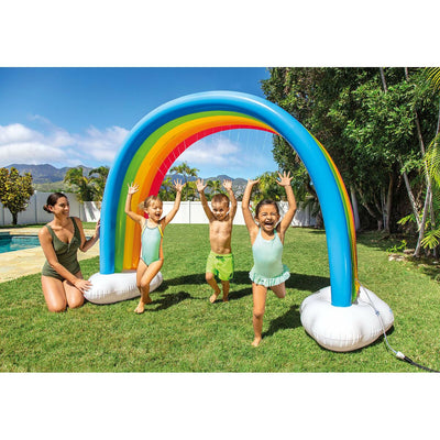 Legetøjs vandsprinkler Intex   Regnbue 300 x 109 x 180 cm PVC