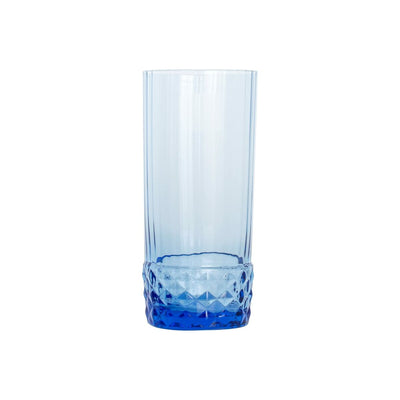 Drikkeglas sæt Bormioli Rocco America'20s Blå 6 stk Glas 490 ml