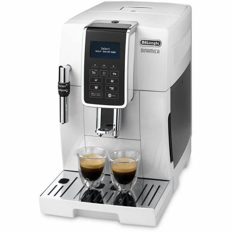 Kaffemaskine / espresso automatisk DeLonghi 0132220020 Hvid 1450 W 1,8 L