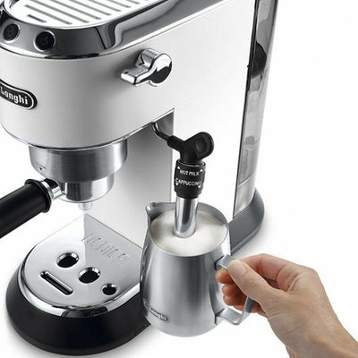 Hurtig manuel kaffemaskine DeLonghi EC 685.W 15 bar Hvid 1 L