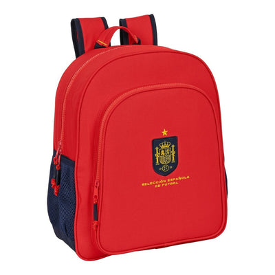 Skoletaske RFEF Rød Blå 32 x 38 x 12 cm