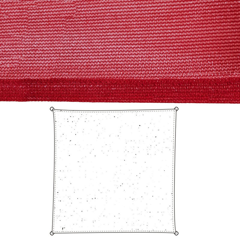 Skyggesejl Markise Stjerne Polyetylen 500 x 500 x 0,5 cm