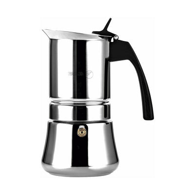 Italiensk espresso kaffebrygger FAGOR Rustfrit stål 18/10 Chromsalt 10 Skodelice