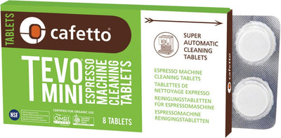 Se Cafetto Cafetto Tevo Mini Blister Tablet 8pak - Tilbehør Til Kaffe ❤ Stort online udvalg i Cafetto ❤ Meget billig fragt og hurtig levering: 1 - 2 hverdage - Varenummer: MGS-S12003880 og barcode / Ean: 9345941119284 på lager - Udsalg på Bolig - Køkkenudstyr - Kaffe & te - Tilbehør til kaffe Spar op til 66% - Over 1324 kendte brands på udsalg