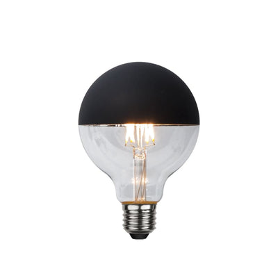 Se Globen Lighting Glob LED lyskilde klar, topspejlglas sort, E27, 2,8W E27, 4W ✔ Kæmpe udvalg i Globen Lighting ✔ Hurtig levering: 1 - 2 Hverdage samt billig fragt - Varenummer: KTT-526412-01 og barcode / Ean: '7391482034953 på lager - Udsalg på Belysning - Lampetilbehør - Lyskilder Spar op til 56% - Over 1112 kendte brands på udsalg