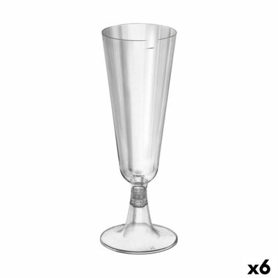 Plastikglas & Plastikkrus Algon Vinkælder 50 Dele 150 ml 6 stk