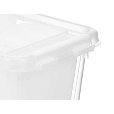 Køleskabsordner Hvid Plastik 37,5 x 9 x 14,3 cm (12 enheder)