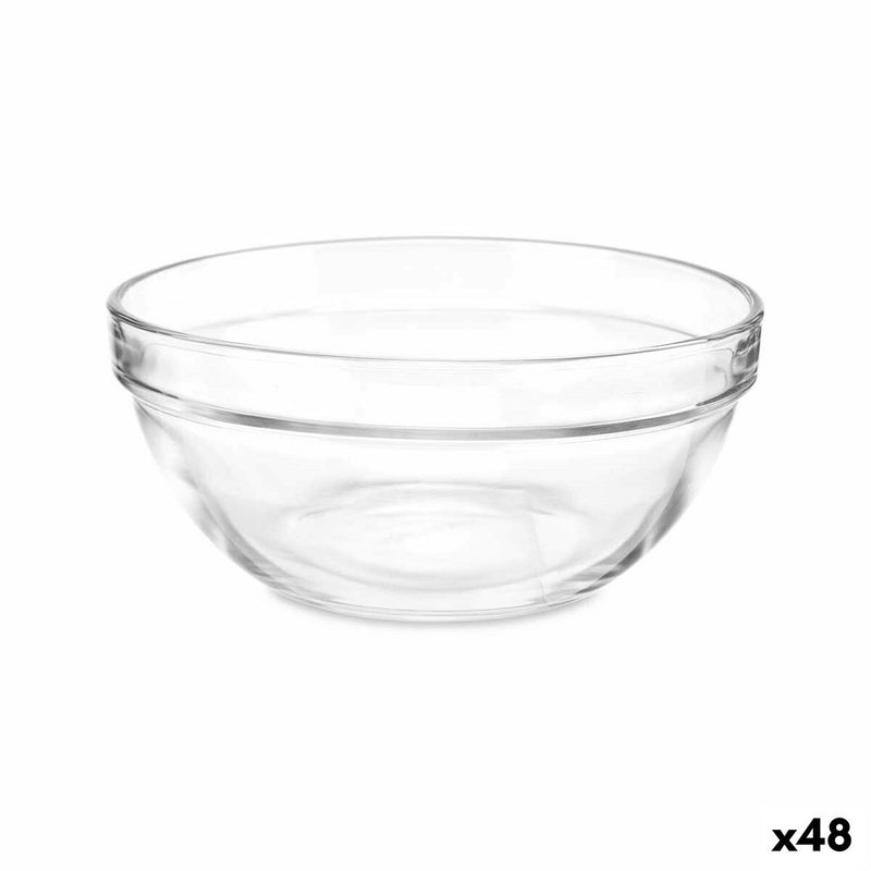 Skål Gennemsigtig Glas 400 ml Kan stables (48 enheder)