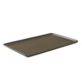 RAW by Aida Rekt. Tallerken 31,5x20 cm Metallic Brown