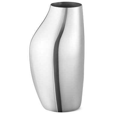 Se Georg Jensen Sky vase 27 cm, rustfrit stål ✔ Kæmpe udvalg i Georg Jensen ✔ Meget billig fragt og hurtig levering: 1 - 2 hverdage - Varenummer: KTO-10019821 og barcode / Ean: '5713275233442 på lager - Udsalg på Vase Spar op til 63% - Over 1334 design brands på udsalg