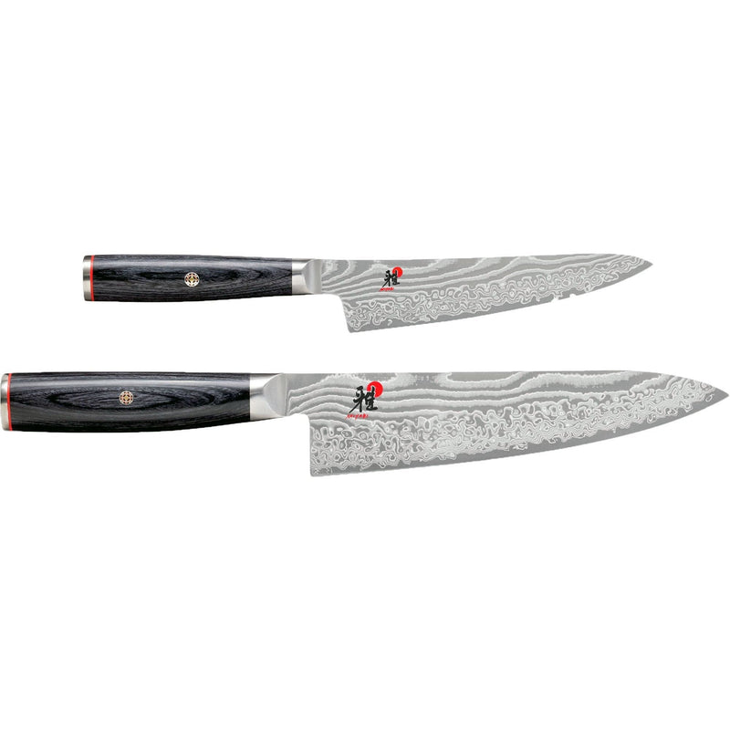 Se Miyabi 5000FCD RAW knivsæt, Gyutoh 20 cm & Shotoh 13 cm ✔ Kæmpe udvalg i Miyabi ✔ Meget billig fragt og hurtig levering: 1 - 2 hverdage - Varenummer: KTO-1019600 og barcode / Ean: &