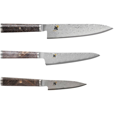 Se Miyabi 5000MCD Knivsæt 3 dele ✔ Kæmpe udvalg i Miyabi ✔ Meget billig fragt og hurtig levering: 1 - 2 hverdage - Varenummer: KTO-1019537 og barcode / Ean: '4009839536588 på lager - Udsalg på Knivsæt Spar op til 52% - Over 1334 design mærker på udsalg
