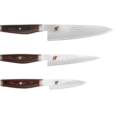 Se Miyabi Artisan 6000 MCT Knivsæt 3 dele ✔ Kæmpe udvalg i Miyabi ✔ Meget billig fragt og hurtig levering: 1 - 2 hverdage - Varenummer: KTO-1019821 og barcode / Ean: '4009839536595 på lager - Udsalg på Knivsæt Spar op til 63% - Over 1334 design mærker på udsalg