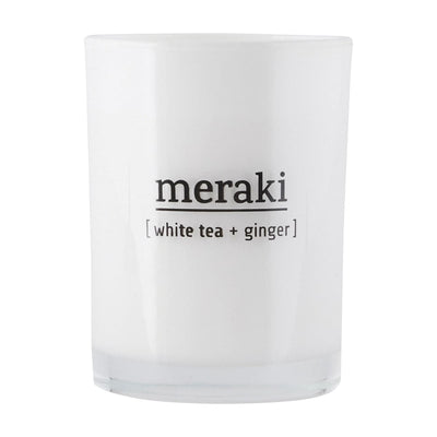 Se Meraki - Duftlys, White tea & ginger ❤ Stort online udvalg i Meraki ❤ Meget billig fragt og hurtig levering: 1 - 2 hverdage - Varenummer: RKTK-MK308150012 og barcode / Ean: '5707644420885 på lager - Udsalg på Spar op til 67% - Over 1354 kendte mærker på udsalg