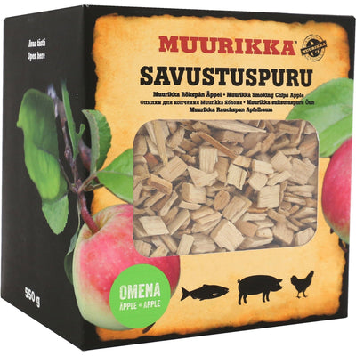 Se Muurikka Træflis 550 g, æble ✔ Kæmpe udvalg i Muurikka ✔ Meget billig fragt og hurtig levering: 1 - 2 hverdage - Varenummer: KTO-54460010 og barcode / Ean: '6412450671008 på lager - Udsalg på Rygeflis Spar op til 66% - Over 1354 kendte mærker på udsalg