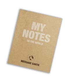 Se Message Earth - Notebook, My notes to the world ❤ Stort online udvalg i Message Earth ❤ Meget billig fragt og hurtig levering: 1 - 2 hverdage - Varenummer: RKTK-MES189163 og barcode / Ean: '9788791891632 på lager - Udsalg på Spar op til 58% - Over 1354 design brands på udsalg