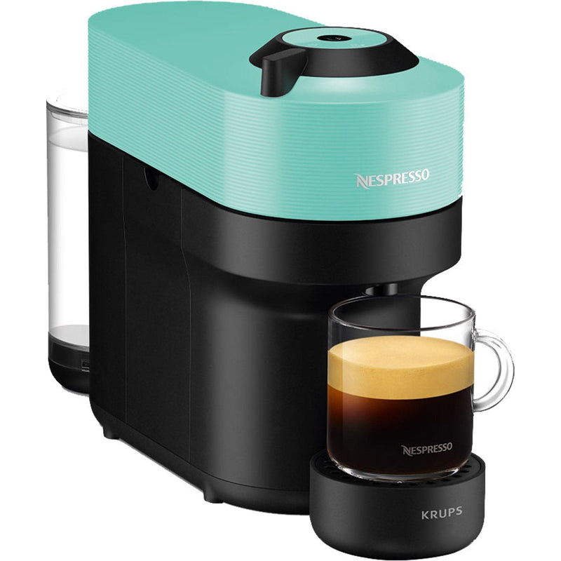 Se Nespresso Vertuo POP kaffemaskine 0,6 liter, aqua mint ✔ Kæmpe udvalg i Nespresso ✔ Meget billig fragt og hurtig levering: 1 - 2 hverdage - Varenummer: KTO-XN920410WP og barcode / Ean: &