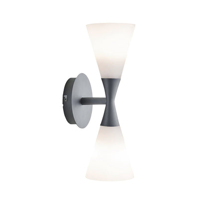 Se Herstal Harlekin duo væglampe grafitgrå-hvid ❤ Stort online udvalg i Herstal ❤ Meget billig fragt og hurtig levering: 1 - 2 hverdage - Varenummer: NDN-24447-03 og barcode / Ean: '5705614140122 på lager - Udsalg på Home & Garden - Lighting - Lighting Fixtures - Wall Light Fixtures Spar op til 64% - Over 785 kendte brands på udsalg