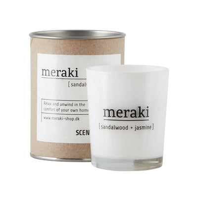 Se Meraki Meraki duftlys 12 timer Sandalwood-jasmine ❤ Stort online udvalg i Meraki ❤ Meget billig fragt og hurtig levering: 1 - 2 hverdage - Varenummer: NDN-26936-02 og barcode / Ean: '5707644420908 på lager - Udsalg på Home & Garden - Decor - Home Fragrances - Candles Spar op til 64% - Over 1334 design brands på udsalg