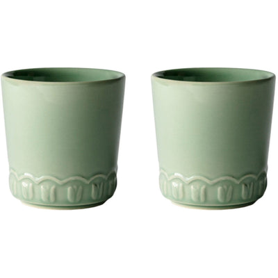 Se PotteryJo Tulipa kop, 2-pak, verona grøn ❤ Stort online udvalg i PotteryJo ❤ Meget billig fragt og hurtig levering: 1 - 2 hverdage - Varenummer: KTO-025504-V2292 og barcode / Ean: '7340154209656 på lager - Udsalg på Kop Spar op til 66% - Over 1334 design brands på udsalg