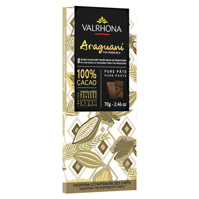 Se Valrhona Araguani 100% chokoladebar, 70 g ✔ Kæmpe udvalg i Valrhona ✔ Meget billig fragt og hurtig levering: 1 - 2 hverdage - Varenummer: KTO-53474 og barcode / Ean: '3395328354025 på lager - Udsalg på Chokoladebar Spar op til 62% - Over 1112 kendte brands på udsalg