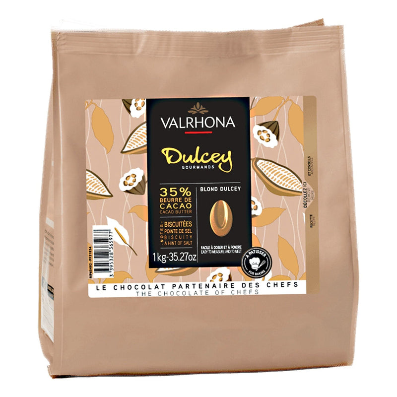Se Valrhona Dulcey 35% choklade, 1 kg ✔ Kæmpe udvalg i Valrhona ✔ Meget billig fragt og hurtig levering: 1 - 2 hverdage - Varenummer: KTO-53438 og barcode / Ean: &