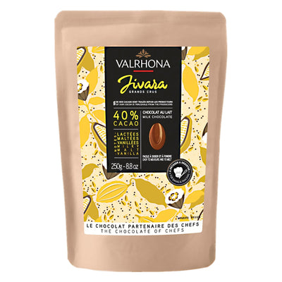 Se Valrhona Jivara 40% chokolade, 250 g ✔ Kæmpe udvalg i Valrhona ✔ Meget billig fragt og hurtig levering: 1 - 2 hverdage - Varenummer: KTO-53424 og barcode / Ean: '3395328348437 på lager - Udsalg på Chokolade Spar op til 58% - Over 1112 kendte brands på udsalg