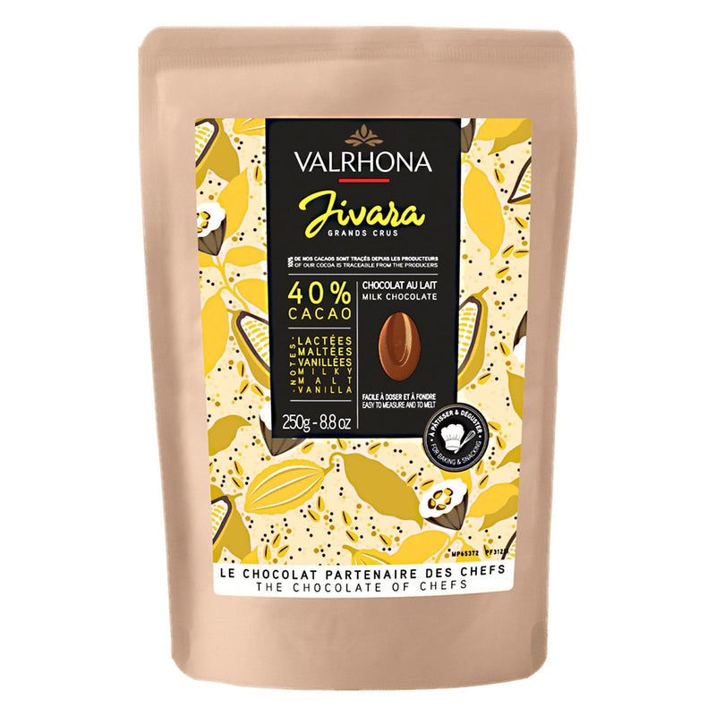 Se Valrhona Jivara 40% chokolade, 250 g ✔ Kæmpe udvalg i Valrhona ✔ Meget billig fragt og hurtig levering: 1 - 2 hverdage - Varenummer: KTO-53424 og barcode / Ean: &