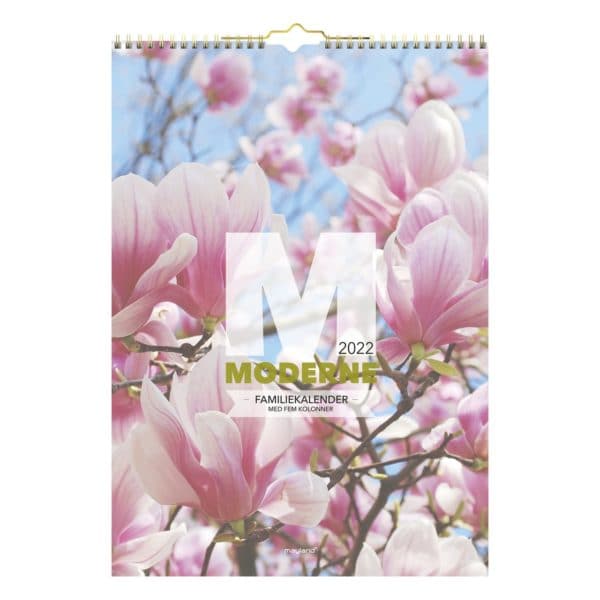 Mayland Vægkalender Familie Moderne 2022 - Køb online nu