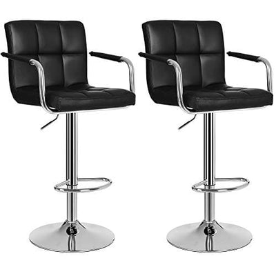 Se 2 barstole i sort med armlæn ❤ Stort online udvalg i Designhome ❤ Hurtig levering: 1 - 2 Hverdage samt billig fragt ❤ Varenummer: DHE-9535 og barcode / Ean: på lager - Udsalg på Barstole Spar op til 57% - Over 454 design mærker på udsalg