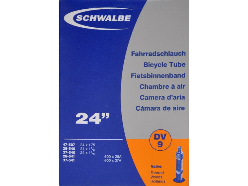 Se Schwalbe slange 24 x 1. 1/8-1,75 med almindelig ventil DV9 ❤ Kæmpe udvalg i Schwalbe ❤ Hurtig levering: 1 - 2 Hverdage samt billig fragt - Varenummer: CKP-4026495100380 og barcode / Ean: &