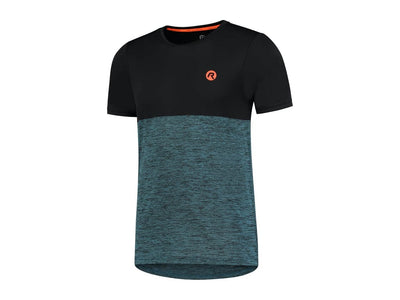 Se Rogelli Essence - Sports T-shirt - Blå/Sort/Orange - Str. S ❤ Kæmpe udvalg i Rogelli ❤ Hurtig levering: 1 - 2 Hverdage samt billig fragt - Varenummer: CKP-8717849081344 og barcode / Ean: '8717849081344 på lager - Udsalg på T-shirts Spar op til 56% - Over 360 kendte mærker på udsalg