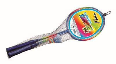 Se Badminton sæt ''Rainbow'' ❤ Stort online udvalg i Sport1 ❤ Hurtig levering: 1 - 2 Hverdage samt billig fragt ❤ Varenummer: MMA-1954400006 og barcode / Ean: '8003029101217 på lager - Udsalg på Badminton Spar op til 56% - Over 857 kendte brands på udsalg